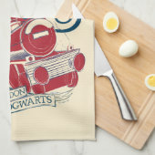 Linge De Cuisine Harry Potter | Typographie Express Hogwarts (Quart Plié)