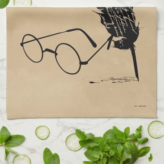 Linge De Cuisine Harry Potter | Verres Et Qualité (Plié)