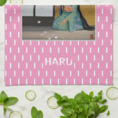 Linge De Cuisine Haru saison printanière japonaise Art (Plié)