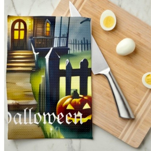 Linge De Cuisine Haunted Hollow & Lune