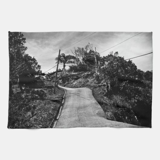 Linge De Cuisine haut de la route (Horizontal)