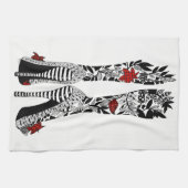 Linge De Cuisine Haut Talon Stiletto Mode Chaussures Cuisine Servie (Horizontal)