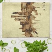 Linge De Cuisine Havana Cuba Cityscape (Plié)