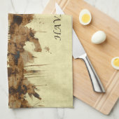 Linge De Cuisine Havana Cuba Cityscape (Quart Plié)