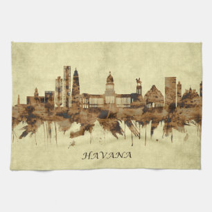 Linge De Cuisine Havana Cuba Cityscape