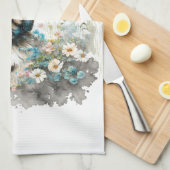 Linge De Cuisine Havanais maman chien floral (Quart Plié)