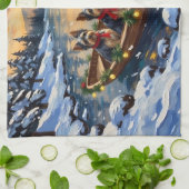 Linge De Cuisine Havanese Christmas Boat Holiday (Plié)