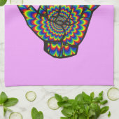 Linge De Cuisine Hawaiian Shaka Psychedelic Thunder_Cove (Plié)