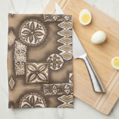 Linge De Cuisine Hawaiian Tapa (Quart Plié)