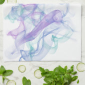 Linge De Cuisine Haze violet Abstrait (Plié)