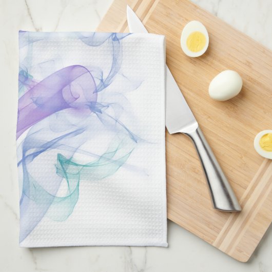Linge De Cuisine Haze violet Abstrait (Quart Plié)