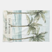 Linge De Cuisine Heart Ocean Beach (Horizontal)