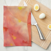 Linge De Cuisine Hearts of Love Abstract Artsy Kitchen Towel (Quart Plié)