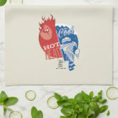 Linge De Cuisine Heat Miser Hot Head & Snow Miser M. Cool (Plié)