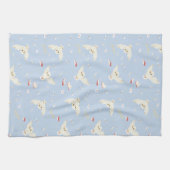 Linge De Cuisine Hedwig Owl Post Letters and Books Pattern (Horizontal)