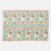 Linge De Cuisine Hedwig Post Letter Block Pattern (Horizontal)