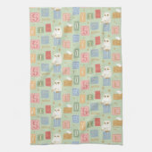 Linge De Cuisine Hedwig Post Letter Block Pattern (Vertical)