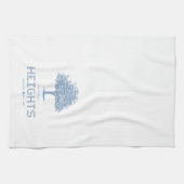 Linge De Cuisine Heights Tile & Tree, Blue Tile, Houston Heights (Horizontal)