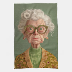 Linge De Cuisine Hein ? Portrait Grandma