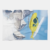 Linge De Cuisine Hélicoptère de secours (Horizontal)