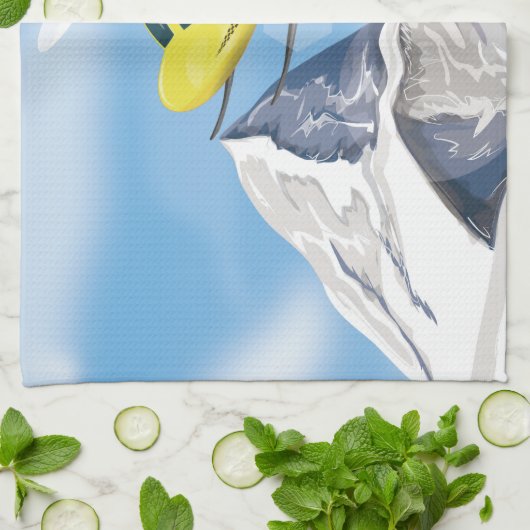 Linge De Cuisine Hélicoptère de secours (Plié)