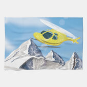 Linge De Cuisine Hélicoptère de secours (Horizontal)