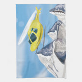 Linge De Cuisine Hélicoptère de secours (Vertical)