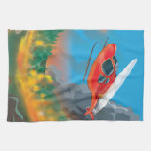 Linge De Cuisine Hélicoptère de secours (Horizontal)