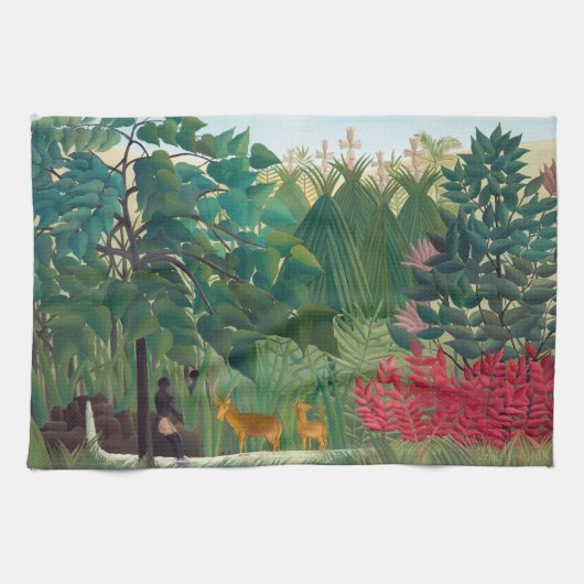 Linge De Cuisine Henri Rousseau - La cascade (Horizontal)
