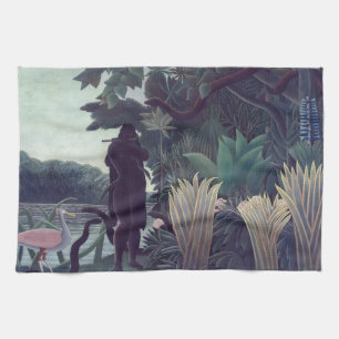 Linge De Cuisine Henri Rousseau - La Charmeuse de serpents