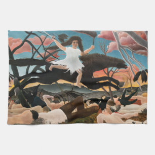 Linge De Cuisine Henri Rousseau - La guerre