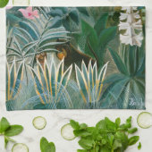 Linge De Cuisine Henri Rousseau - La jungle équatoriale (Plié)