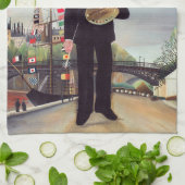 Linge De Cuisine Henri Rousseau - Mon portrait-Paysage (Plié)