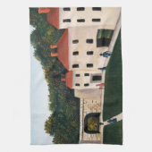 Linge De Cuisine Henri Rousseau - Promeneurs dans un parc (Vertical)