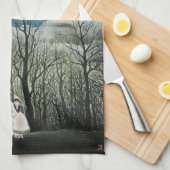 Linge De Cuisine Henri Rousseau - Soirée Carnaval (Quart Plié)