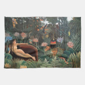 Linge De Cuisine Henri Rousseau The Dream Jungle Flowers Naive Art (Horizontal)
