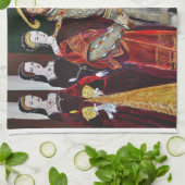 Linge De Cuisine Henry Le Huitième et Ses Six Femmes (Plié)