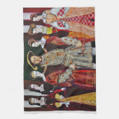 Linge De Cuisine Henry Le Huitième et Ses Six Femmes (Vertical)