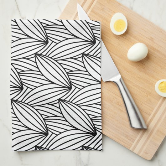 Linge De Cuisine Herbe dense (Quart Plié)