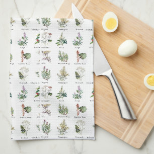 Linge De Cuisine Herbes et épices medley