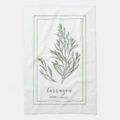 Linge De Cuisine Herbes et épices Plante Tarragon Green (Vertical)