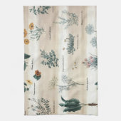 Linge De Cuisine Herbes Fleurs Plantes (Vertical)