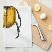 Linge De Cuisine Hercules beetle (Quart Plié)