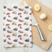 Linge De Cuisine Hérisson (Quart Plié)