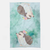 Linge De Cuisine Hérisson aquarelle adorable (Vertical)