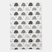 Linge De Cuisine Hérissons et coeurs (Vertical)