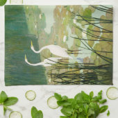 Linge De Cuisine Hérons en été par Newell Convers Wyeth (Plié)