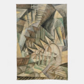 Linge De Cuisine Heure de pointe, New York par Max Weber, Cubisme V (Vertical)