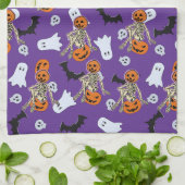 Linge De Cuisine Heure d'Halloween (Plié)