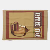 Linge De Cuisine Heure du café (Horizontal)